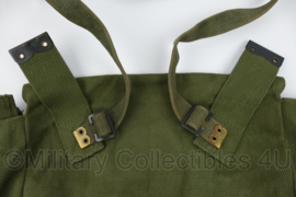 Nederlands leger Ransel OD groen Largepack Large pack met schouderriem - 35 x 15 x 30 cm - origineel