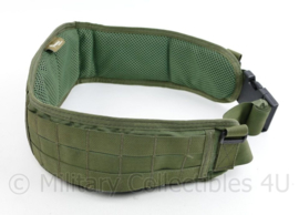 Defensie en Korps Mariniers groene profile Equipment MOLLE belt - maat Large - nieuwstaat - origineel