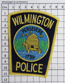 US Wilmington Police patch - afmeting 8 x 11 cm - origineel