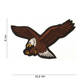 Embleem Flying Eagle "links kijkend" - 10,5 x 6 cm