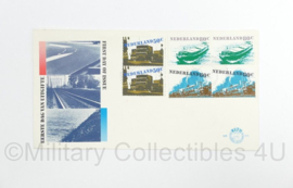 NVPH Nederlandse Vereniging van Postzegelhandelaren Eerste dag van uitgifte envelop met postzegels - 19 x 10 cm - origineel