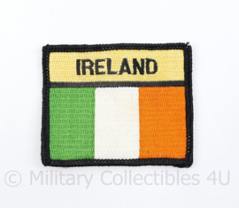Ireland met vlag patch - 7 x 6 cm  - origineel
