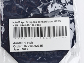 Klu Luchtmacht huidig model DT stropdas KPU stropdas donkerblauw MESS - nieuw in verpakking