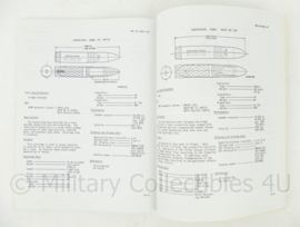 US Army manual Ammunition Data small caliber 06/1981 - TM 43-0001-27