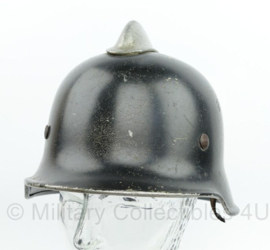 Wo2 Duitse feuerwehr helm met nekflap - maat 58 - origineel