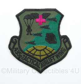 USAF 435th Tactical Airlift wing patch - 8 x 7,5 cm - origineel