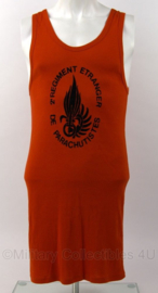 Frans zeldzaam shirt 2e Regimant Etranger De Parachutistes - maat 5 = 80 cm. borstomtrek  - origineel