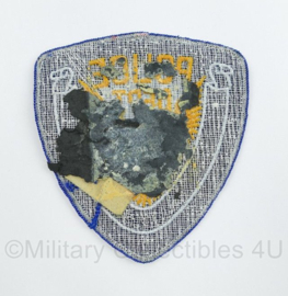 Amerikaanse Politie embleem American Police Dept. patch - 11 x 10 cm - origineel