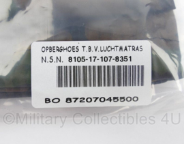 Defensie Woodland Opberghoes tbv Luchtmatras - nieuw in verpakking - 59 x 26 cm - origineel