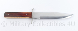 Original Bowie Knife 443 Solingen West Germany - Hertshoorn greep - lengte 25 cm -  origineel