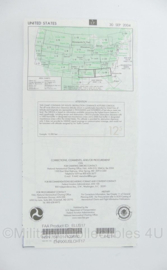 United States Flight Information IFR Enroute Low Altitude Map L17 L18 Patterson New Orleans 2004 - 25 x 13 cm - origineel