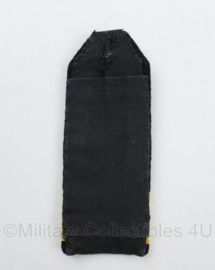 Koninklijke Marine enkele epaulet Luitenant ter zee 2e klasse - Geestelijk verzorger - 13 x 5 cm - origineel