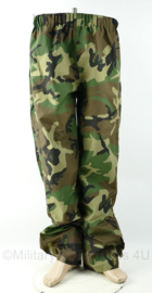 Korps Mariniers KMARNS Gore-tex broek waterproef  US Camouflage Regenbroek  - maat Large - origineel