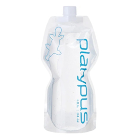 PLATYPUS SoftBottle "Platy Logo''  met draaidop - Drinkfles 1 liter - nieuw in verpakking