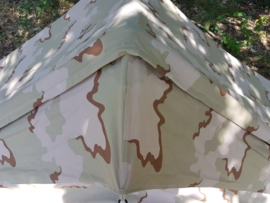 KL schakelbare eenpersoons tent vaste bodem DESERT camo - origineel