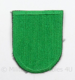 US Army Special Forces baret insigne 10th SFGA flash patch - afmeting 4,5 x 6 cm - origineel