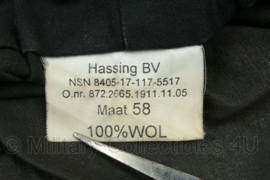 KL Nederlandse leger DT2000 baret met Verbindingsdienst insigne - maat 58 - origineel