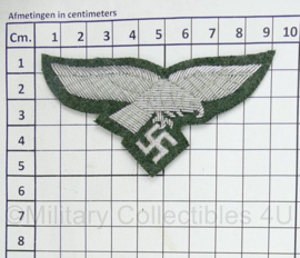 Luftwaffe Officiers borstadelaar - Fallschirmjäger en Felddivision - GROENE achtergrond 