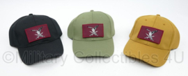 LUMBL Luchtmobiele Brigade baseball cap met velcro embleem - Groen, Coyote of Zwart