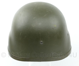 Defensie ballistische composiet helm met custom padded liner 2013 - maat Medium - gedragen - origineel