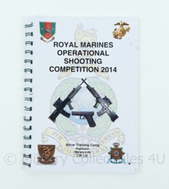 Britse leger/ Korps Mariniers - Royal Marines  operational shooting competition 2014