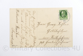 WO1 Duitse Postkarte 1915 GOTT schutze unser Vaterland - 14,5 x 9 cm - origineel