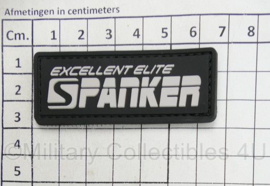 Excellent Elite Spanker 3D PVC embleem met klittenband - 6,5 x 3 cm