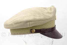 US Army Air Force USAF crusher cap KHAKI officer - maat 58 of  59