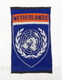 VN/UN embleem Netherlands - 5 x 8,5 cm - origineel