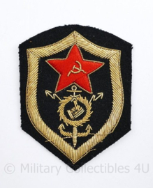 USSR Russische leger embleem Officier metaaldraad - 8,5 x 6,5 cm - origineel