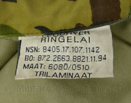 Defensie Woodland trilaminaat  regenjas - maat 6080/0510 - origineel