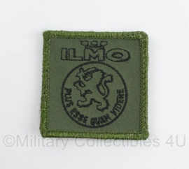 Defensie ILMO Instituut voor Leiderschap en Management Opleiding borstembleem - met klittenband - 5 x 5 cm - origineel