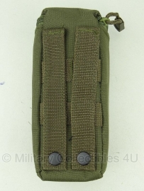 Koppeltas airsoft BB fles - Molle draagsysteem - 20 x 7 x 7 cm -GROEN