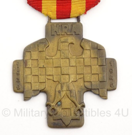 Tjechische NRA medaille - origineel - metaal - 1939/1945 - 5 x 8,5 cm