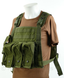 Blackhawk Heli Vest plate carrier met magazijntassen  - groen - licht gebruikt - origineel