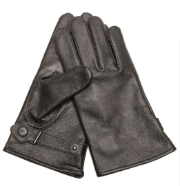 Handschoenen leger DT model - echt leder - zwart - nieuw gemaakt