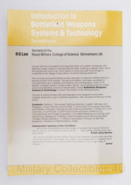 Naslagwerk Introduction to battlefield Weapons Systems and Thechnology - R.G. Lee