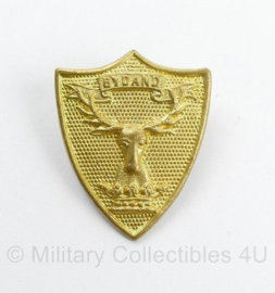 WO2 Britse Bydand Gordon Highlanders cap badge - 4 x 3 cm - origineel