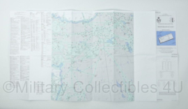 Royal Canadian Air Force Flight Information En Route Low Altitude Mediterranean East EU(L)11 - 26,5 x 12,5 cm - origineel