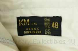 Korps Mariniers Barathea Uniform jas+broek 1975 met parawing Rang Korporaal- Maat 48 - Origineel