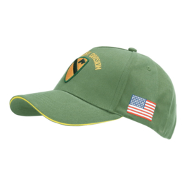 Baseball cap WWII  US Cavalry - GROEN