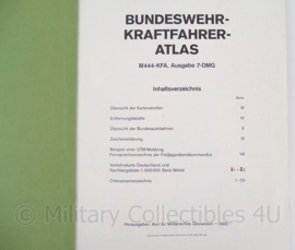 BW Bundeswehr Kraftfahreratlas handboek - origineel