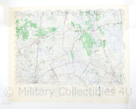 Wo2 Britse War Office Stafkaart van Almelo  uit 1945 - Schaal 1:50000 -  60 x 75 cm - origineel