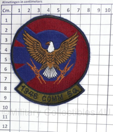 USAF US Air Force 1946th Communications Squadron embleem - 9 x 8 cm - origineel