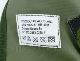 KL landmacht pistooltas woodland met alice clips - nieuwstaat-22x18  cm -  origineel