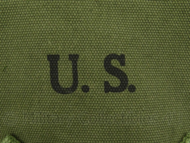 WO2 US T schep tas OD groen - afmeting 21 x 18,5 cm - replica