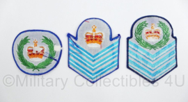 Insigne set Canadese politie - 3 delig - origineel