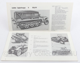 Naslagwerk German army 1939-1945 Zugkraftwagen and selbstfahrlafette