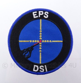 Nederlands  EPS DSI embleem met klittenband - diameter 9 cm