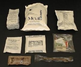 US Army MCW MRE Cold Weather los rantsoen - Meal Cold Weather  - Inspect Date 3-2022